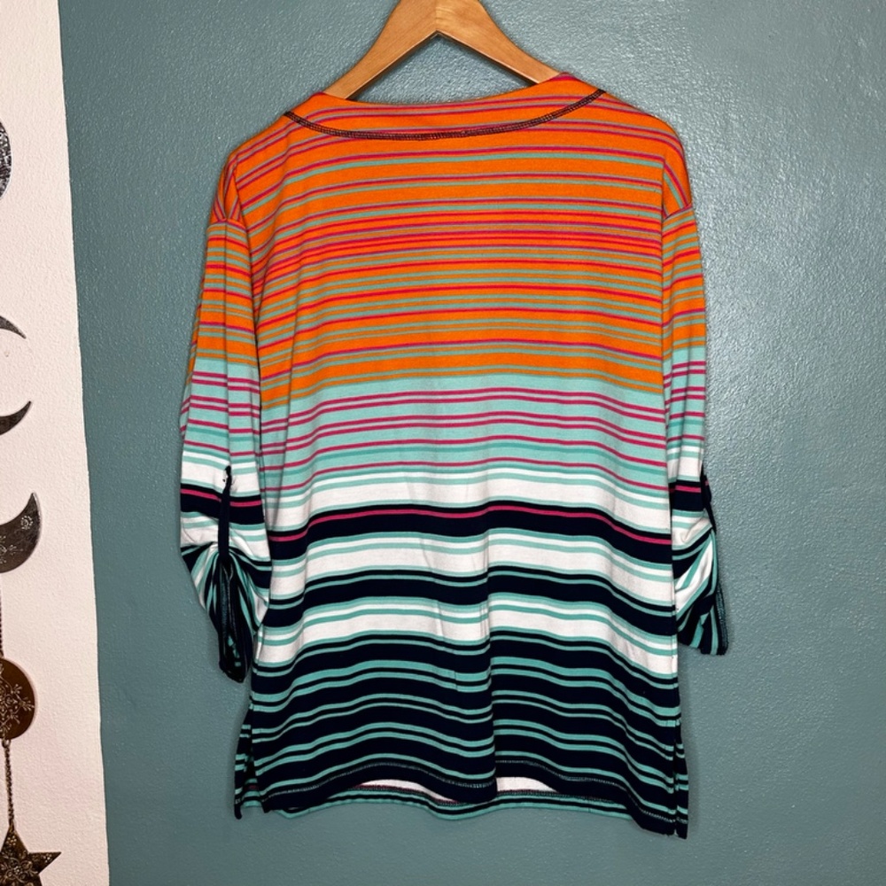 Ruby Rd. Pocketed Pullover Small Fun Drawstring - Picture 10 of 10